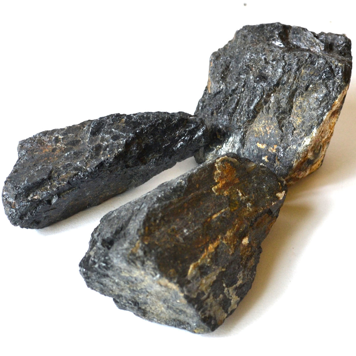 3 lb Black Tourmaline untumbled stones